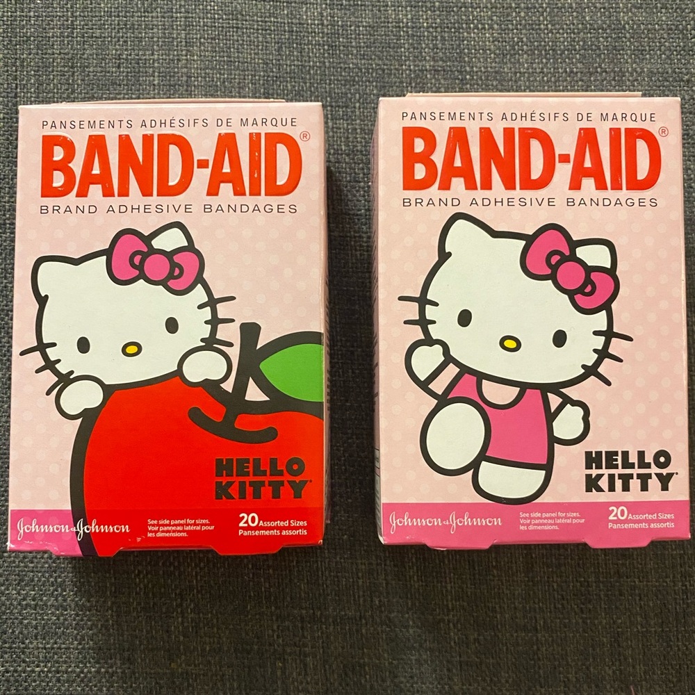 Hello Kitty Band Aid Sanrio Kawaii Bandages 40 pcs